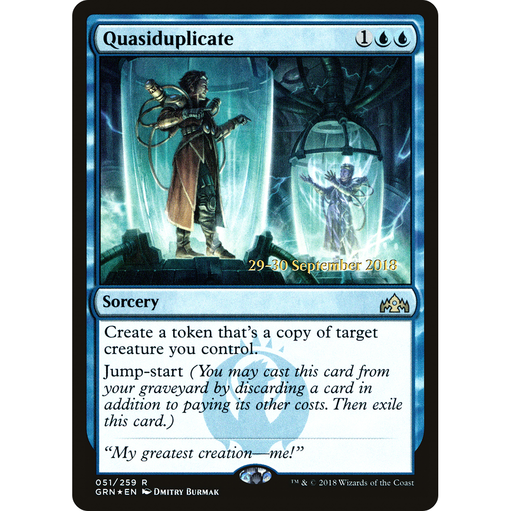 Quasiduplicate (PRE-051) - Guilds of Ravnica Promos Foil