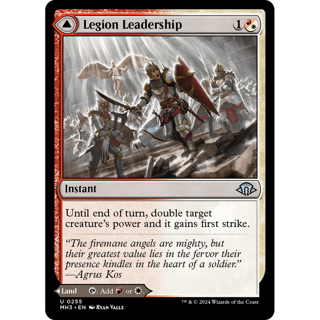 Legion Leadership // Legion Stronghold (MH3-255) - Modern Horizons 3 Foil
