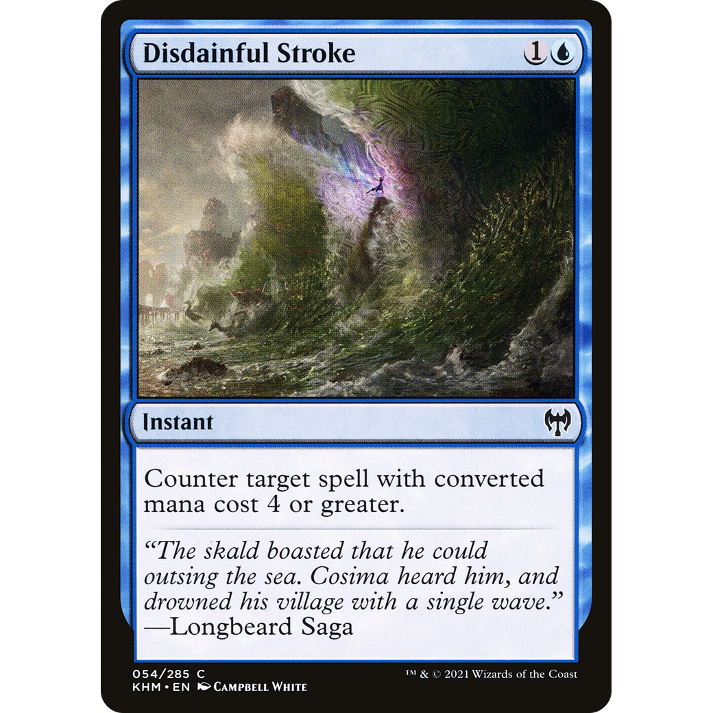 Disdainful Stroke (KHM-054) - Kaldheim