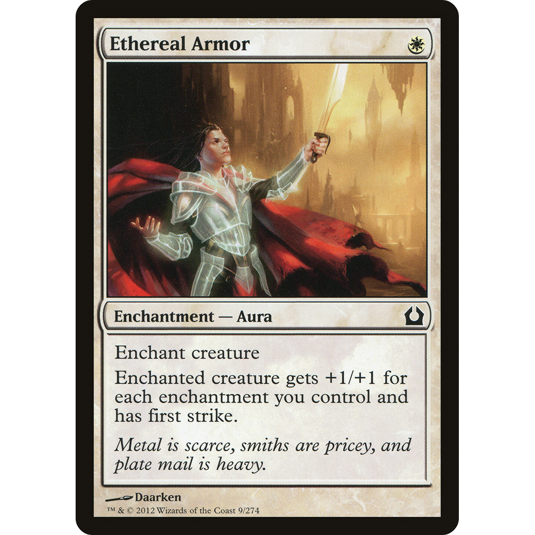 Ethereal Armor (RTR-009) - Return to Ravnica Foil