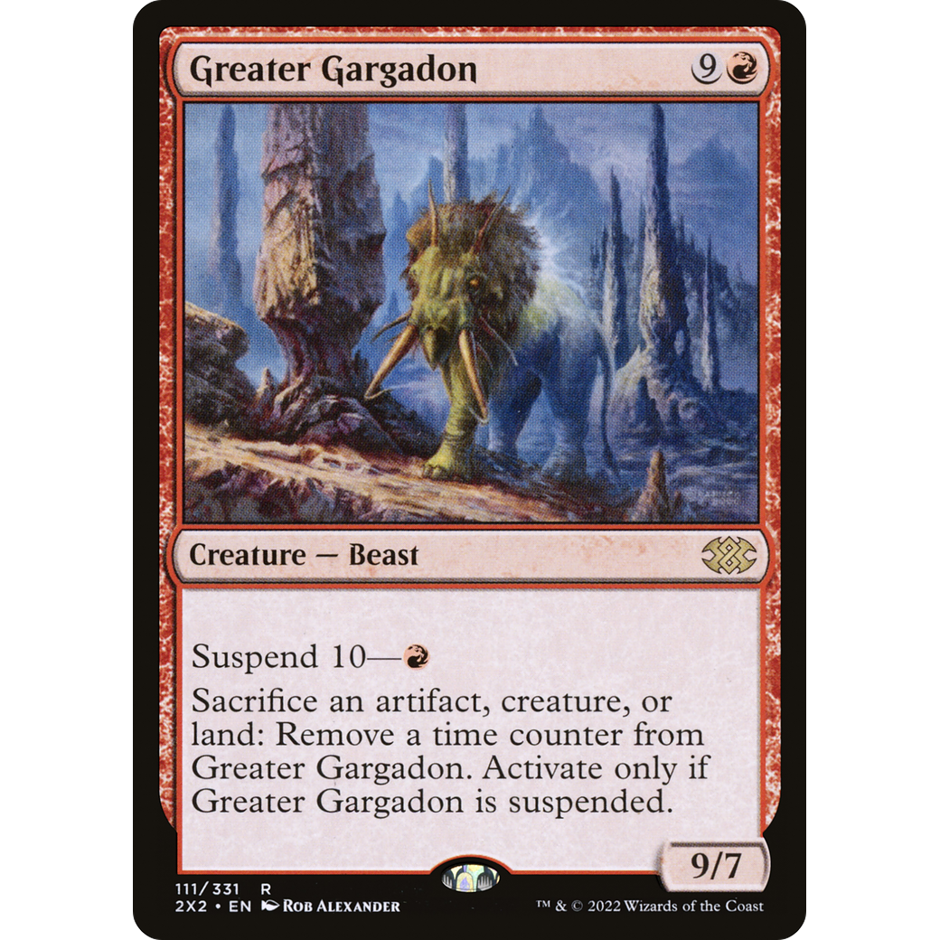 Greater Gargadon (2X2-111) - Double Masters 2022