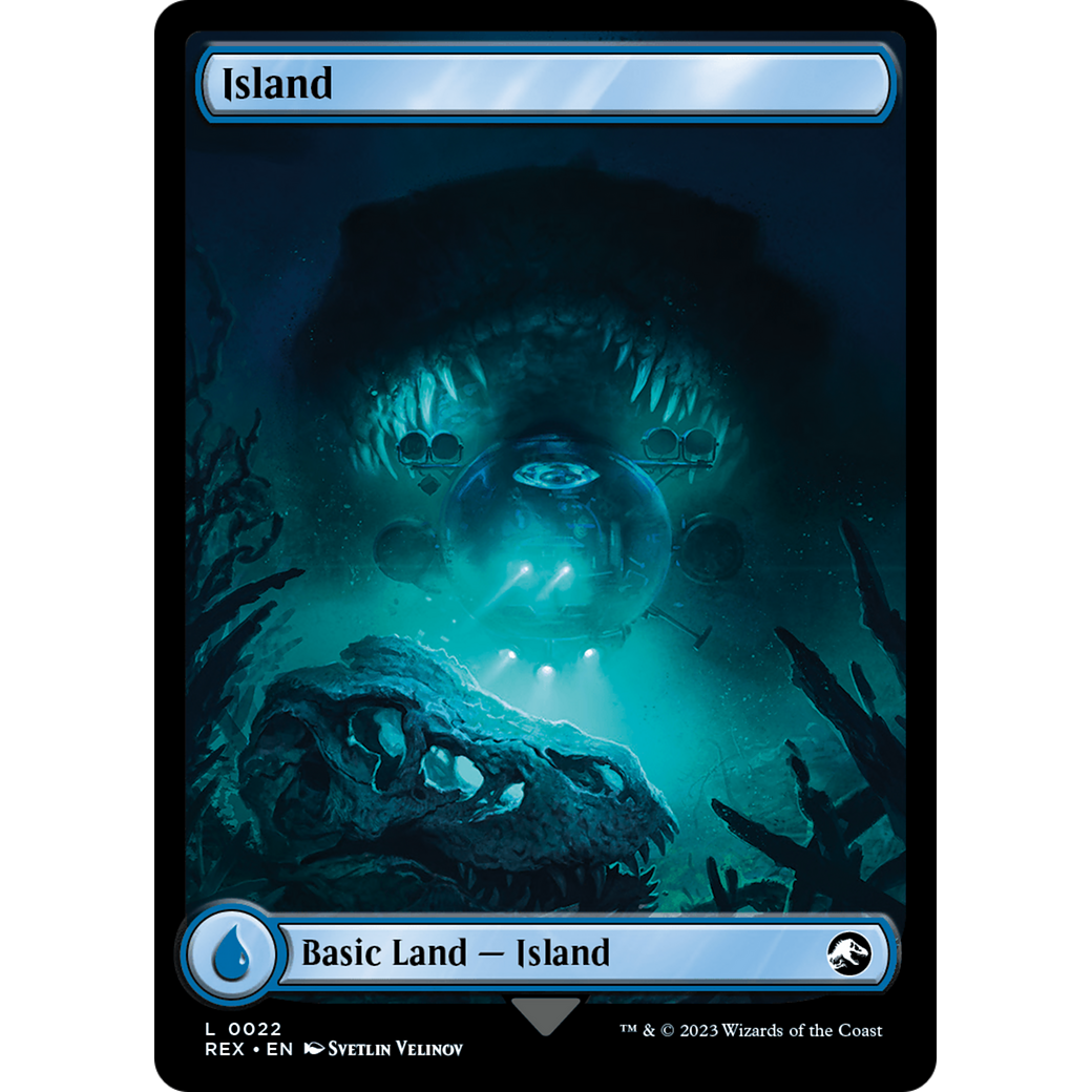 Island (REX-022) - Jurassic World Collection Foil