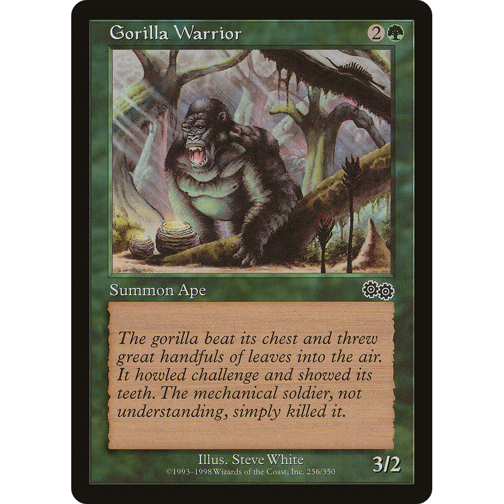 Gorilla Warrior (USG-256) - Urza's Saga