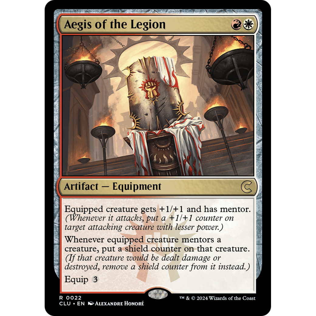 Aegis of the Legion (CLU-022) - Ravnica: Clue Edition