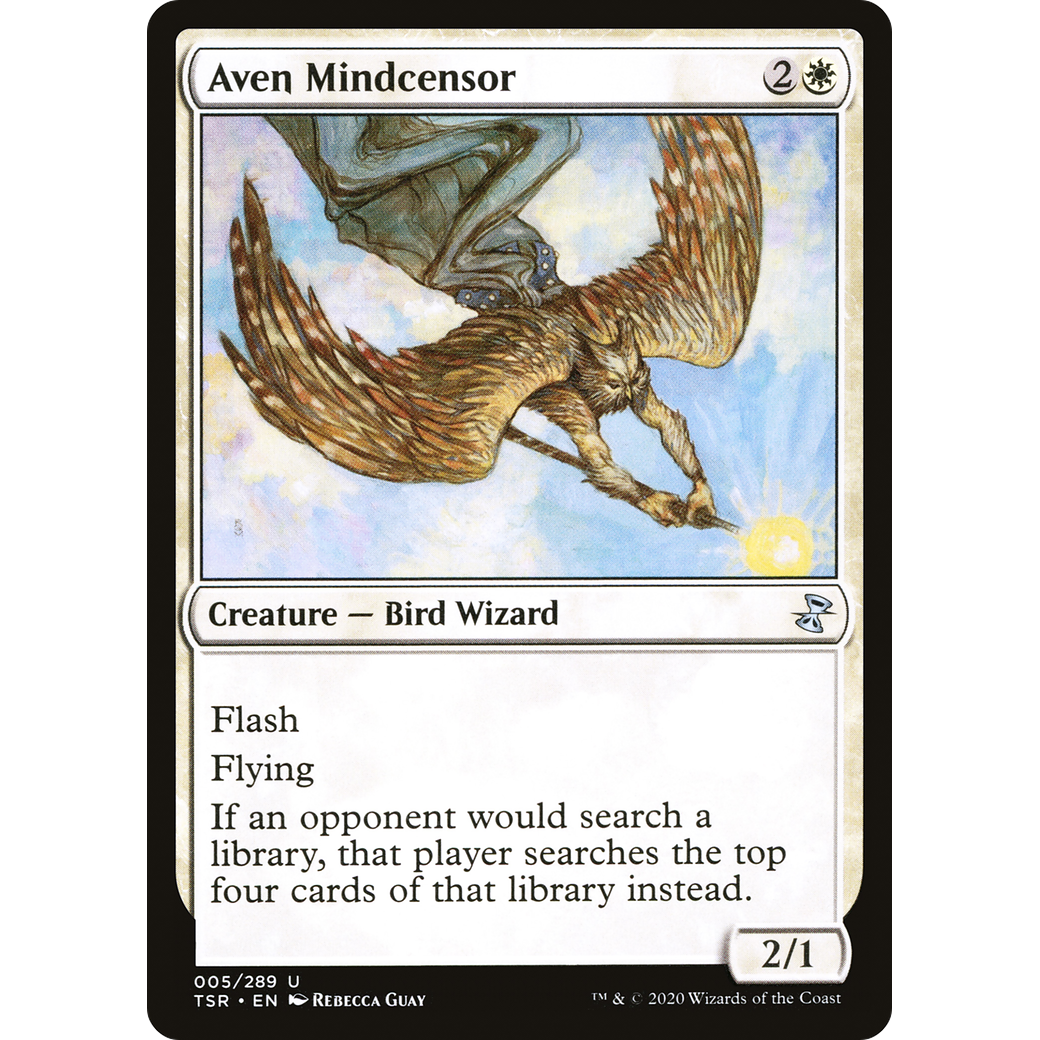 Aven Mindcensor (TSR-005) - Time Spiral Remastered Foil