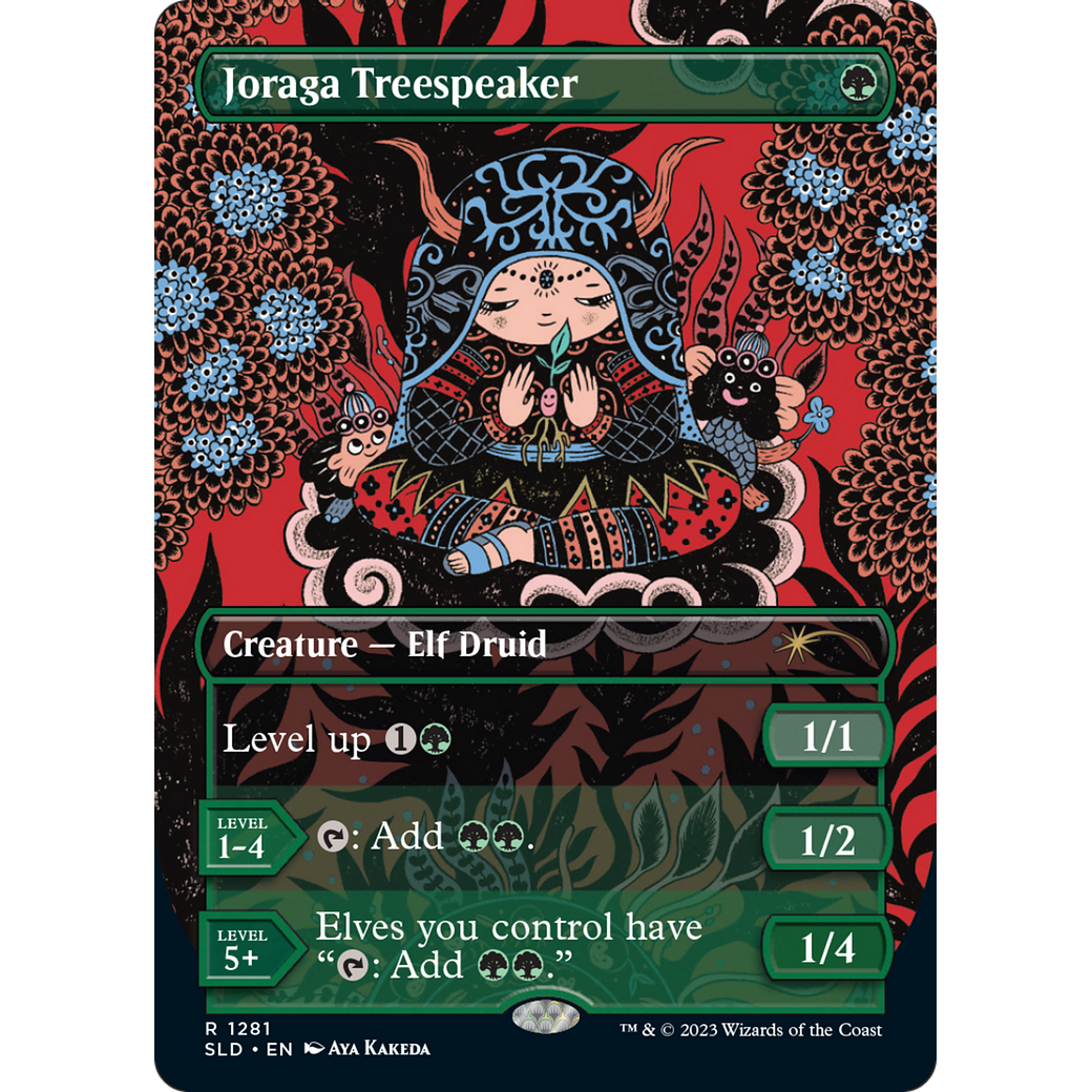 Joraga Treespeaker (SLD-1281) - Secret Lair Drop (Borderless)