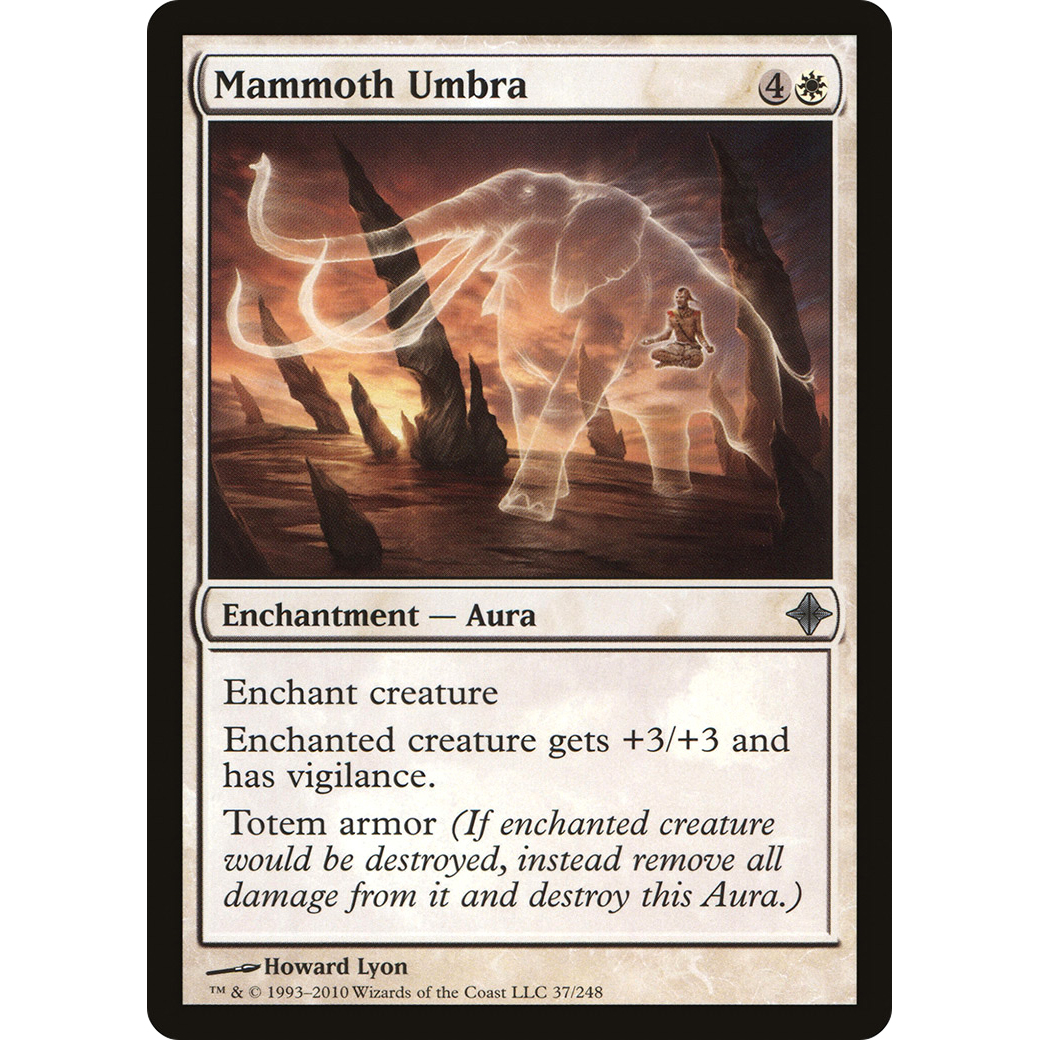 Mammoth Umbra (ROE-037) - Rise of the Eldrazi Foil