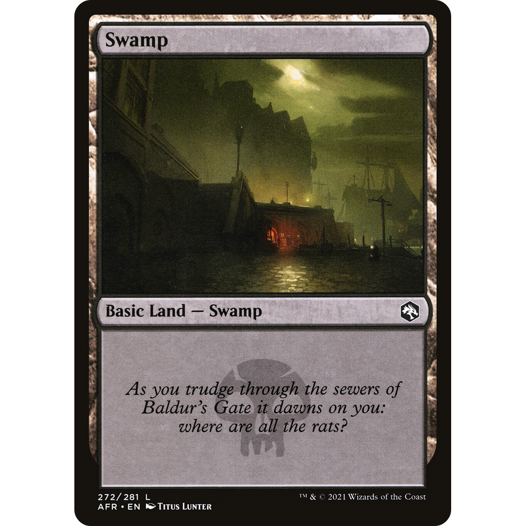 Swamp (272) (AFR-272) - Adventures in the Forgotten Realms
