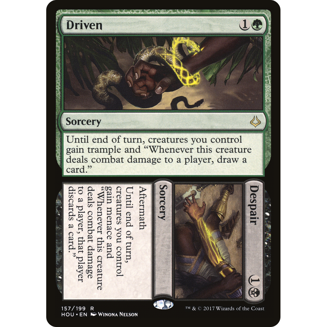 Driven // Despair (HOU-157) - Hour of Devastation Foil