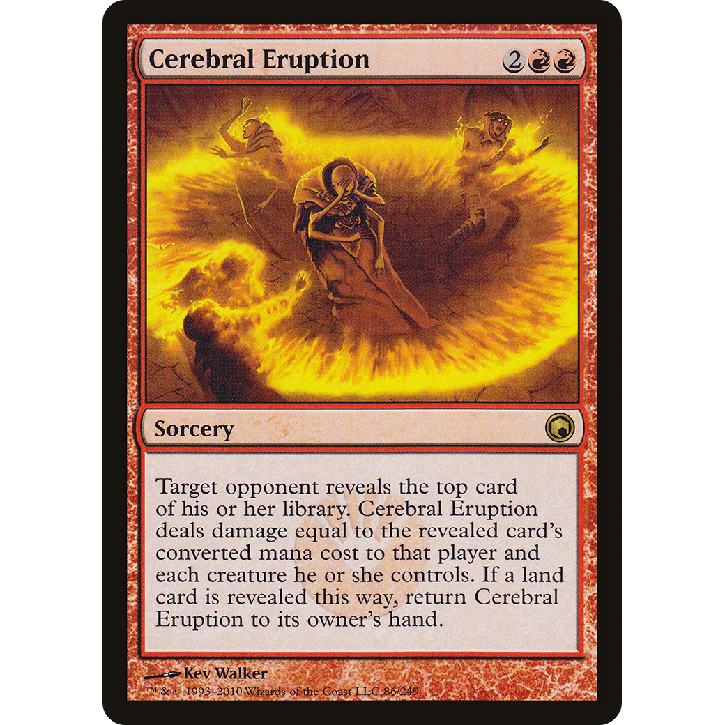 Cerebral Eruption (SOM-086) - Scars of Mirrodin Foil