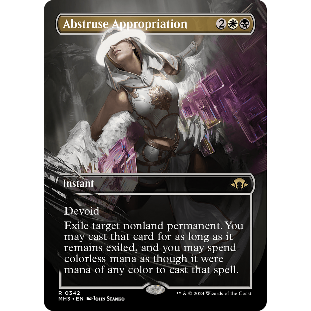 Abstruse Appropriation (MH3-342) - Modern Horizons 3 (Borderless) Foil
