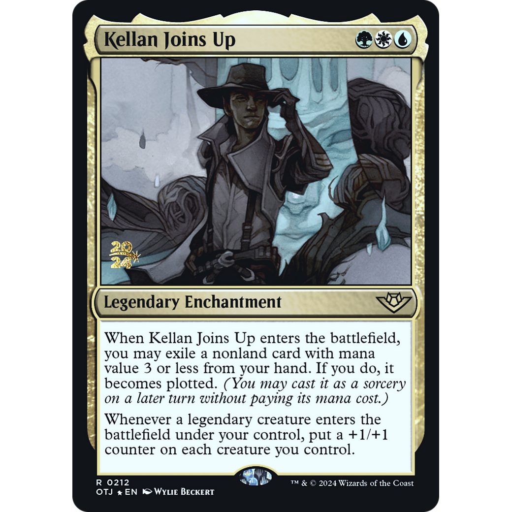 Kellan Joins Up (PRE-212S) - Outlaws of Thunder Junction Promos Foil