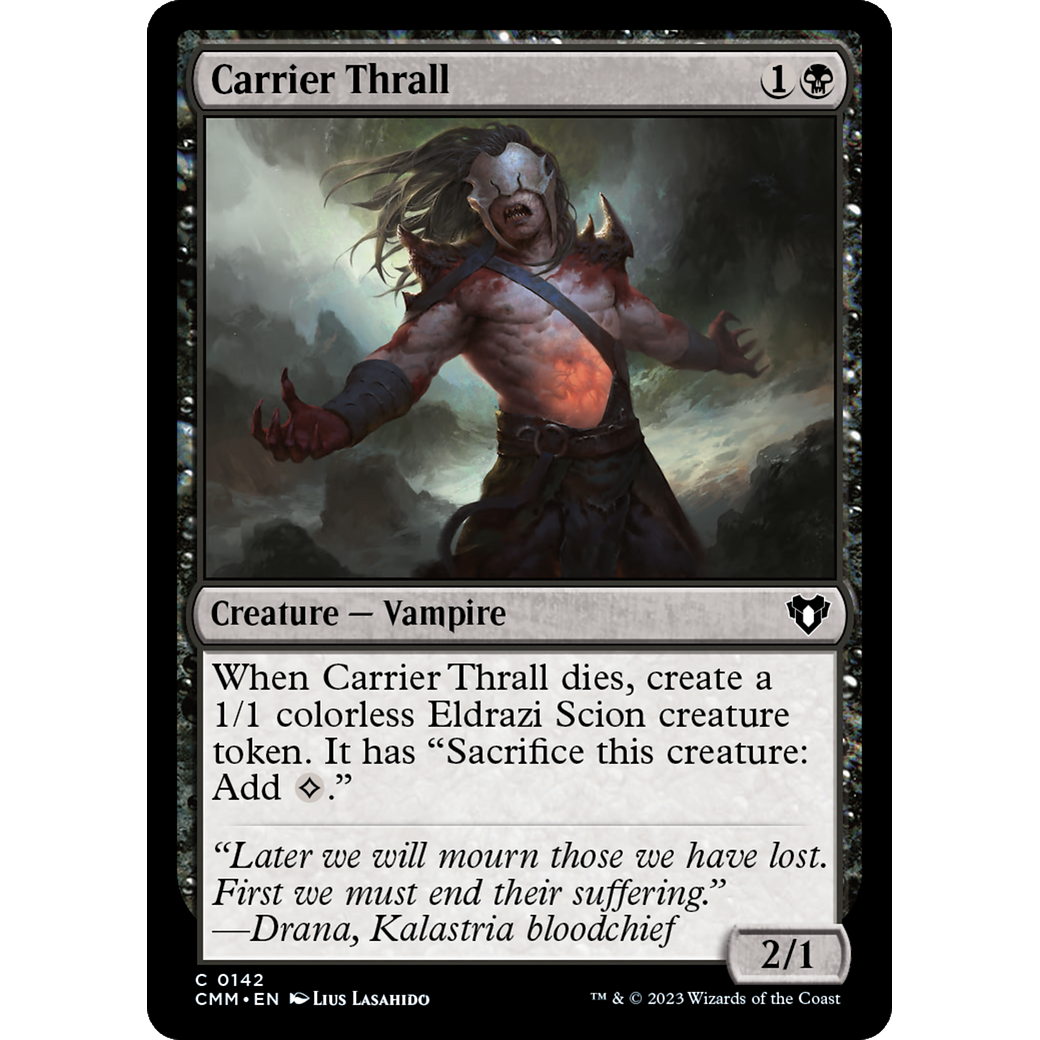 Carrier Thrall (CMM-142) - Commander Masters