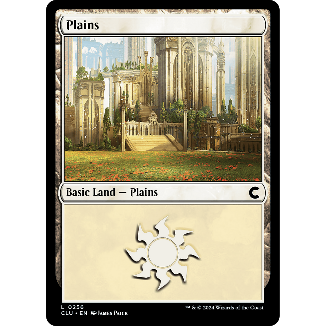 Plains (0256) (CLU-256) - Ravnica: Clue Edition