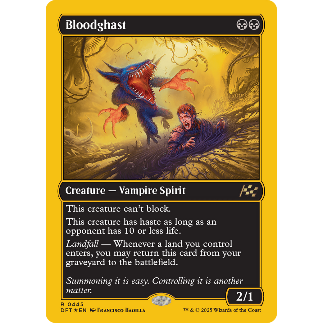 Bloodghast (DFT-445) - Aetherdrift Foil