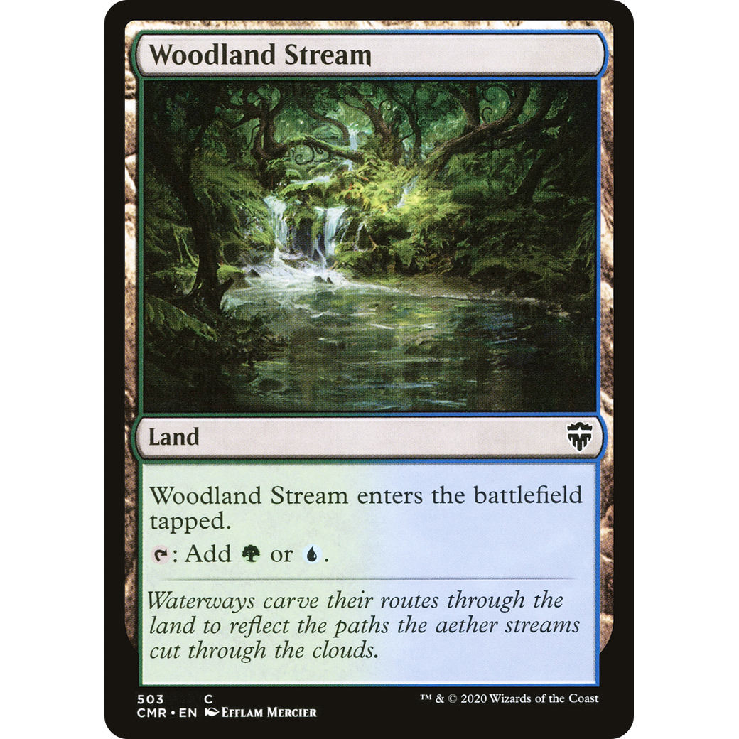 Woodland Stream (CMR-503) - Commander Legends