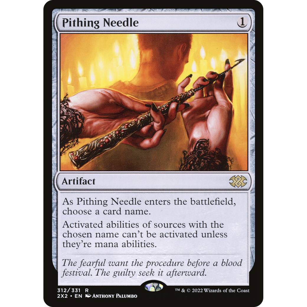 Pithing Needle (2X2-312) - Double Masters 2022 Foil