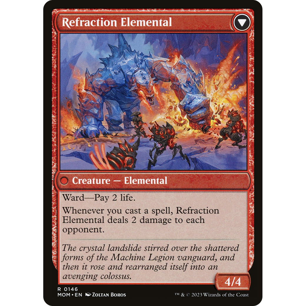 Invasion of Karsus // Refraction Elemental (MOM-146) - March of the Machine Foil