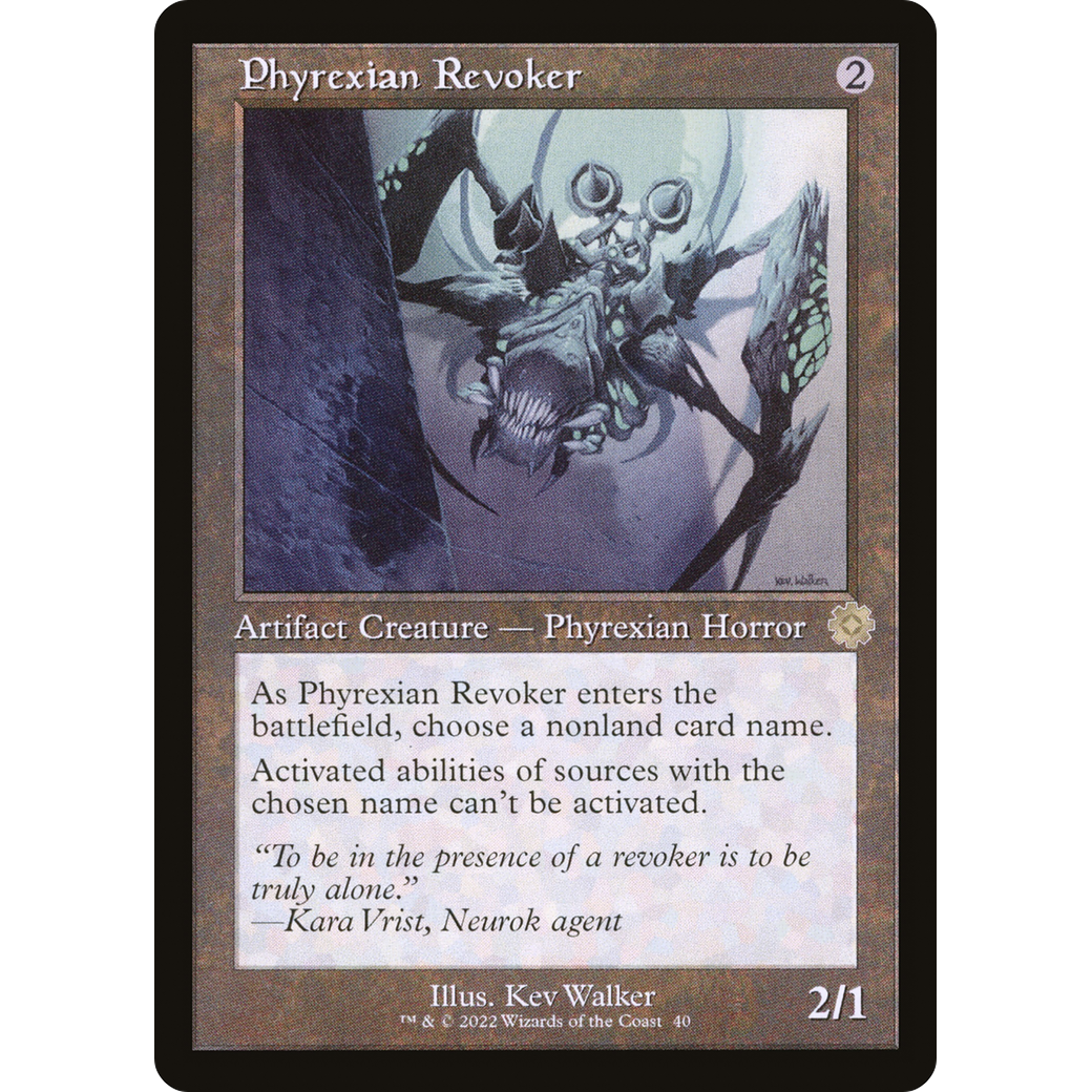 Phyrexian Revoker (BRR-040) - The Brothers' War Retro Artifacts