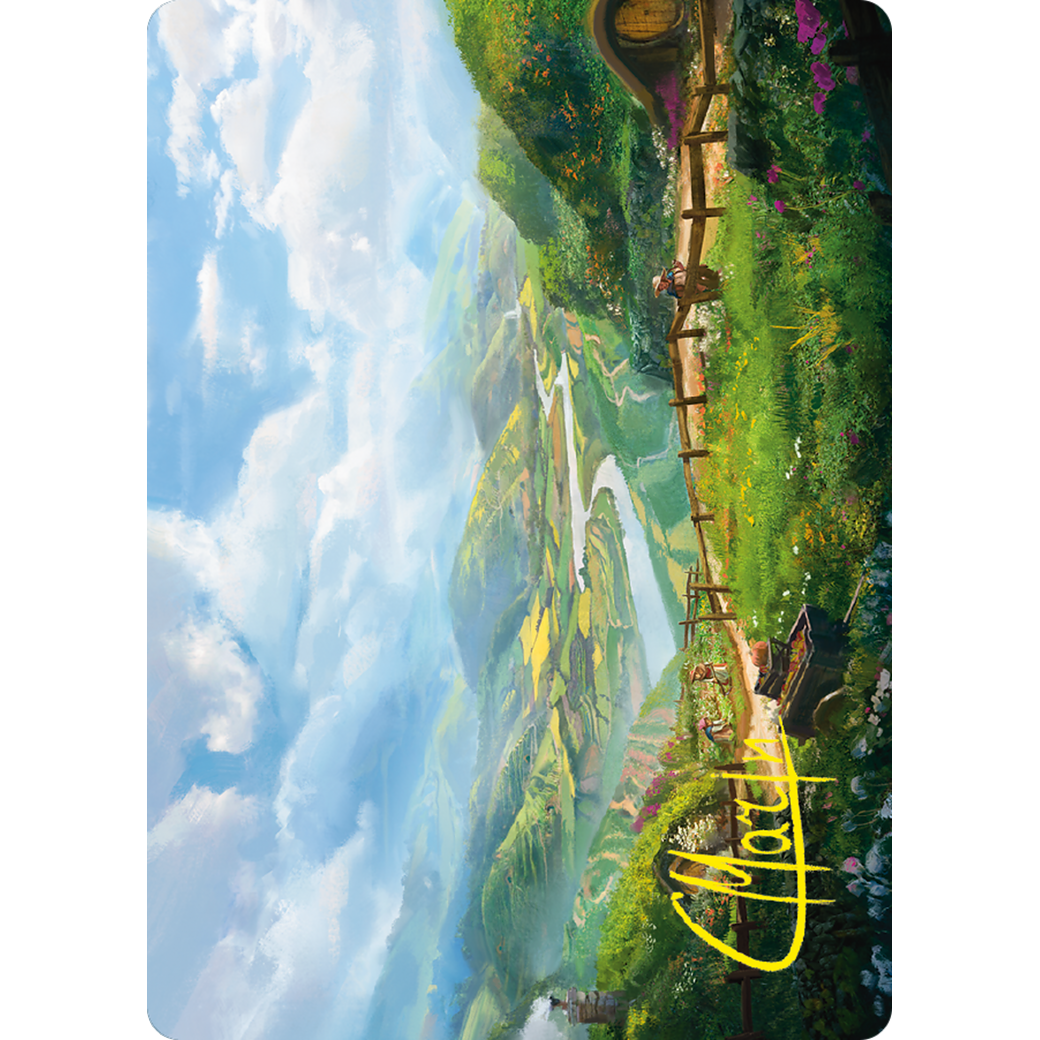 Plains // Plains (ALTR-030) - Tales of Middle-earth Art Series (Borderless)