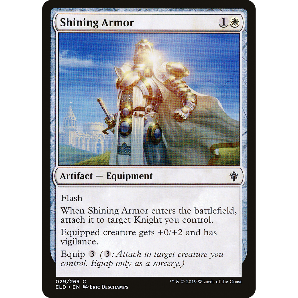 Shining Armor (ELD-029) - Throne of Eldraine Foil