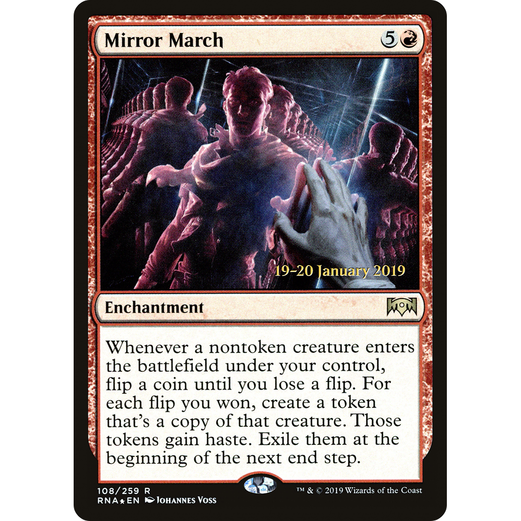 Mirror March (PRE-108) - Ravnica Allegiance Promos Foil