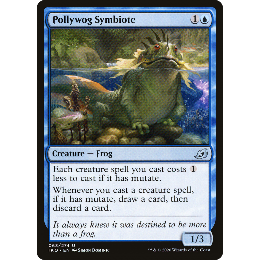 Pollywog Symbiote (IKO-063) - Ikoria: Lair of Behemoths Foil