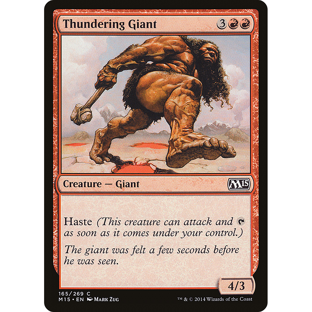 Thundering Giant (M15-165) - Magic 2015