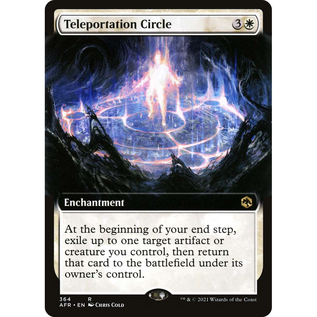 Teleportation Circle (Extended Art) (AFR-364) - Adventures in the Forgotten Realms: (Extended Art)