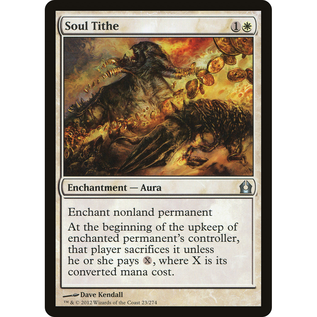 Soul Tithe (RTR-023) - Return to Ravnica Foil