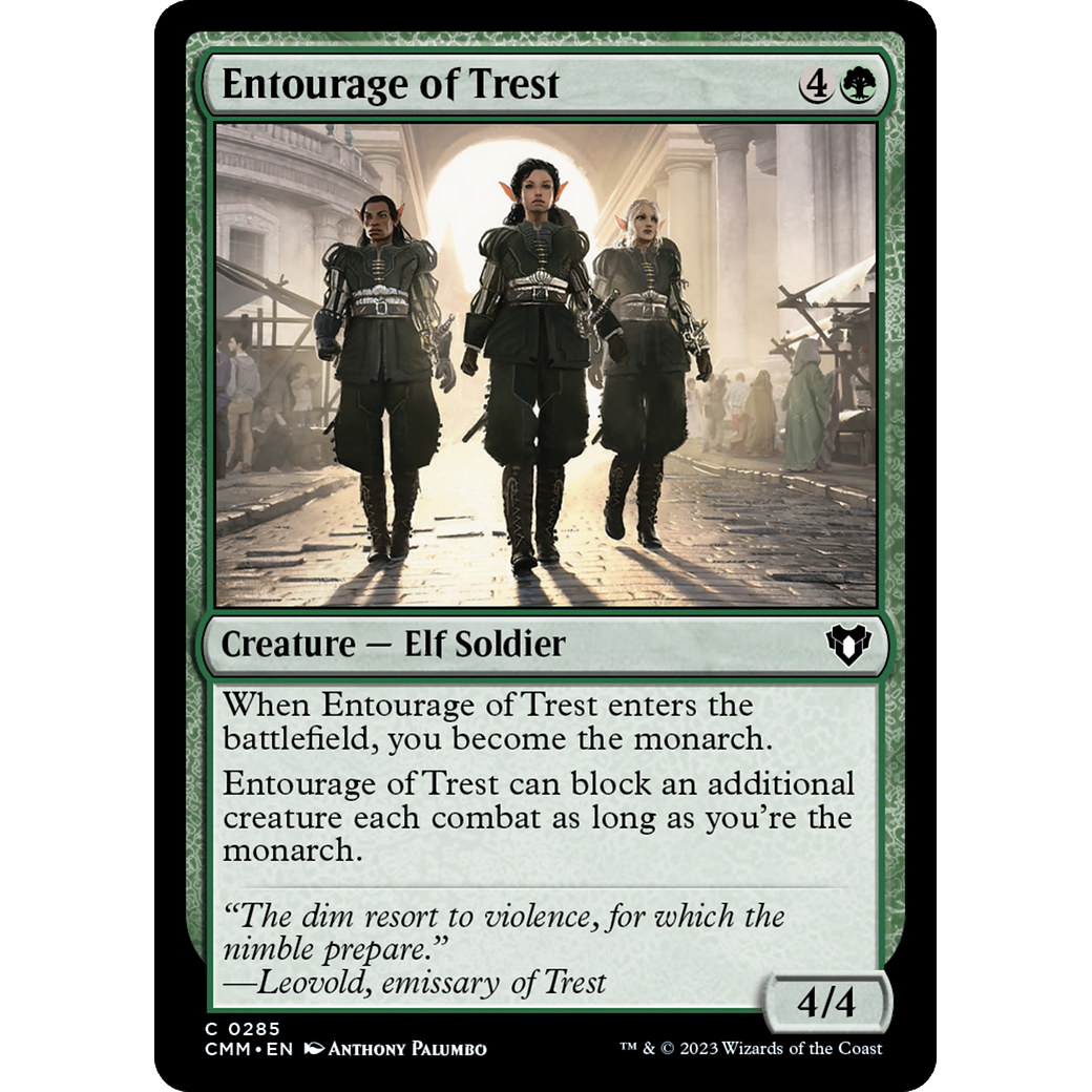 Entourage of Trest (CMM-285) - Commander Masters