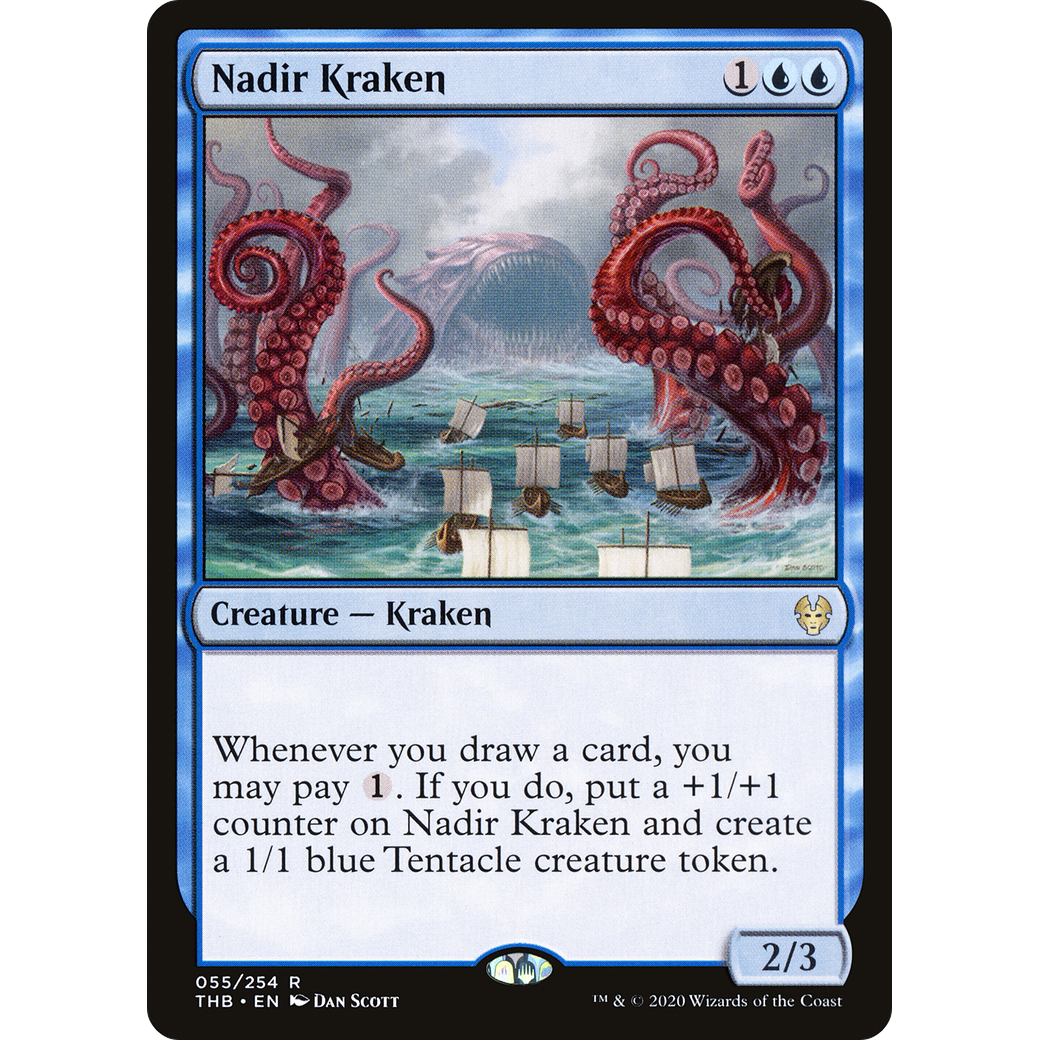 Nadir Kraken (THB-055) - Theros Beyond Death Foil