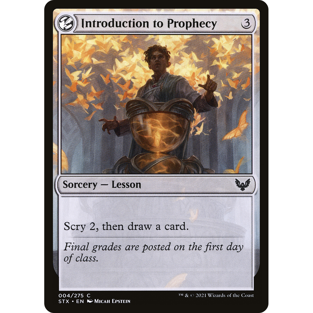 Introduction to Prophecy (STX-004) - Strixhaven: School of Mages: (lesson)