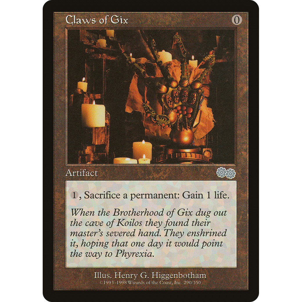 Claws of Gix (USG-290) - Urza's Saga