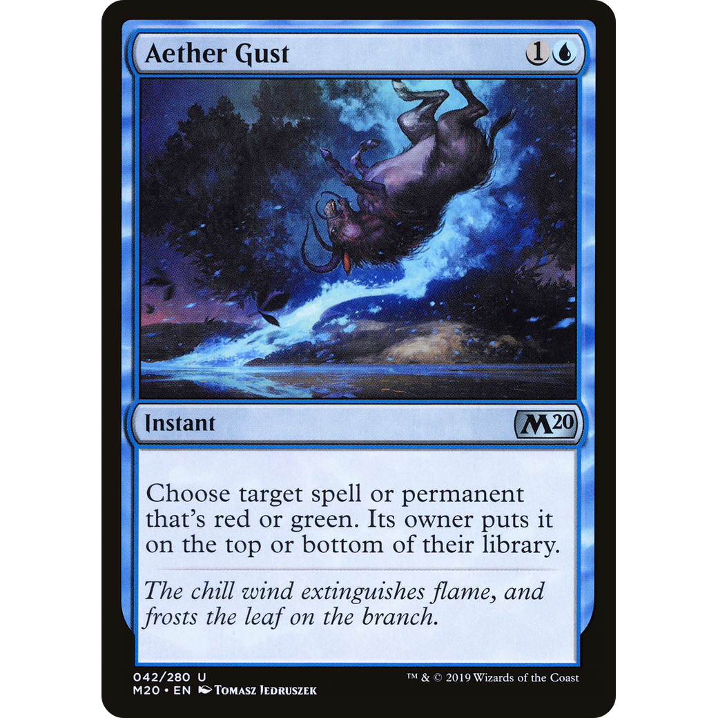 Aether Gust (M20-042) - Core Set 2020 Foil