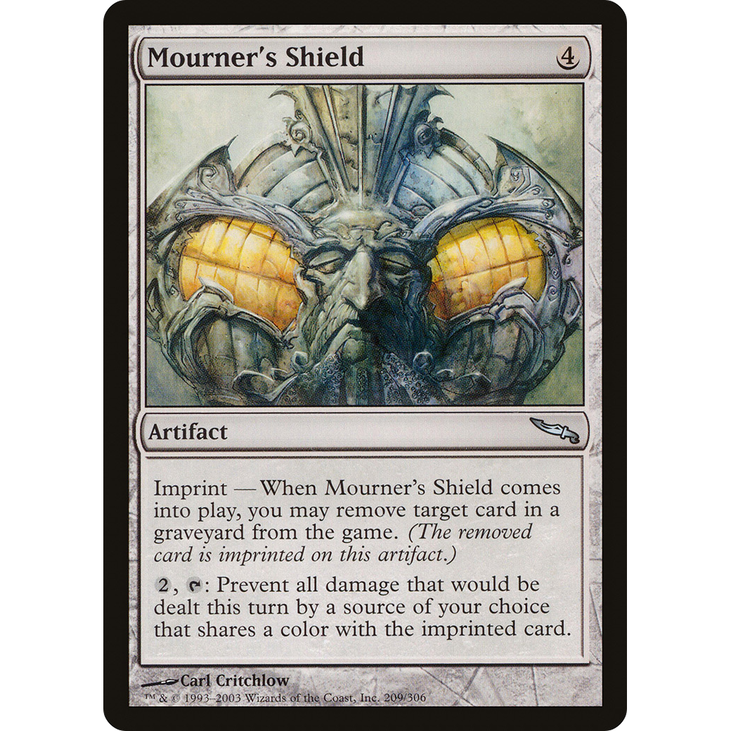 Mourner's Shield (MRD-209) - Mirrodin