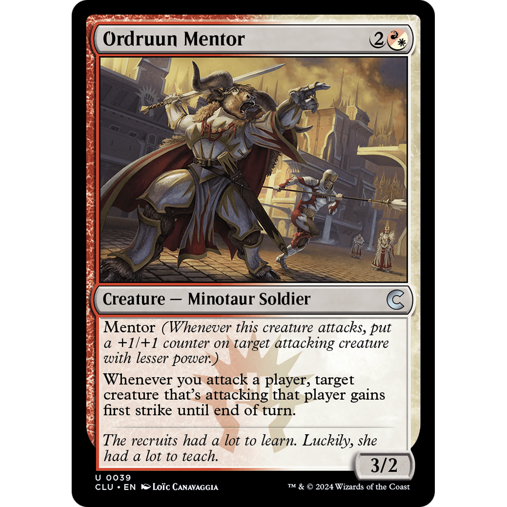 Ordruun Mentor (CLU-039) - Ravnica: Clue Edition