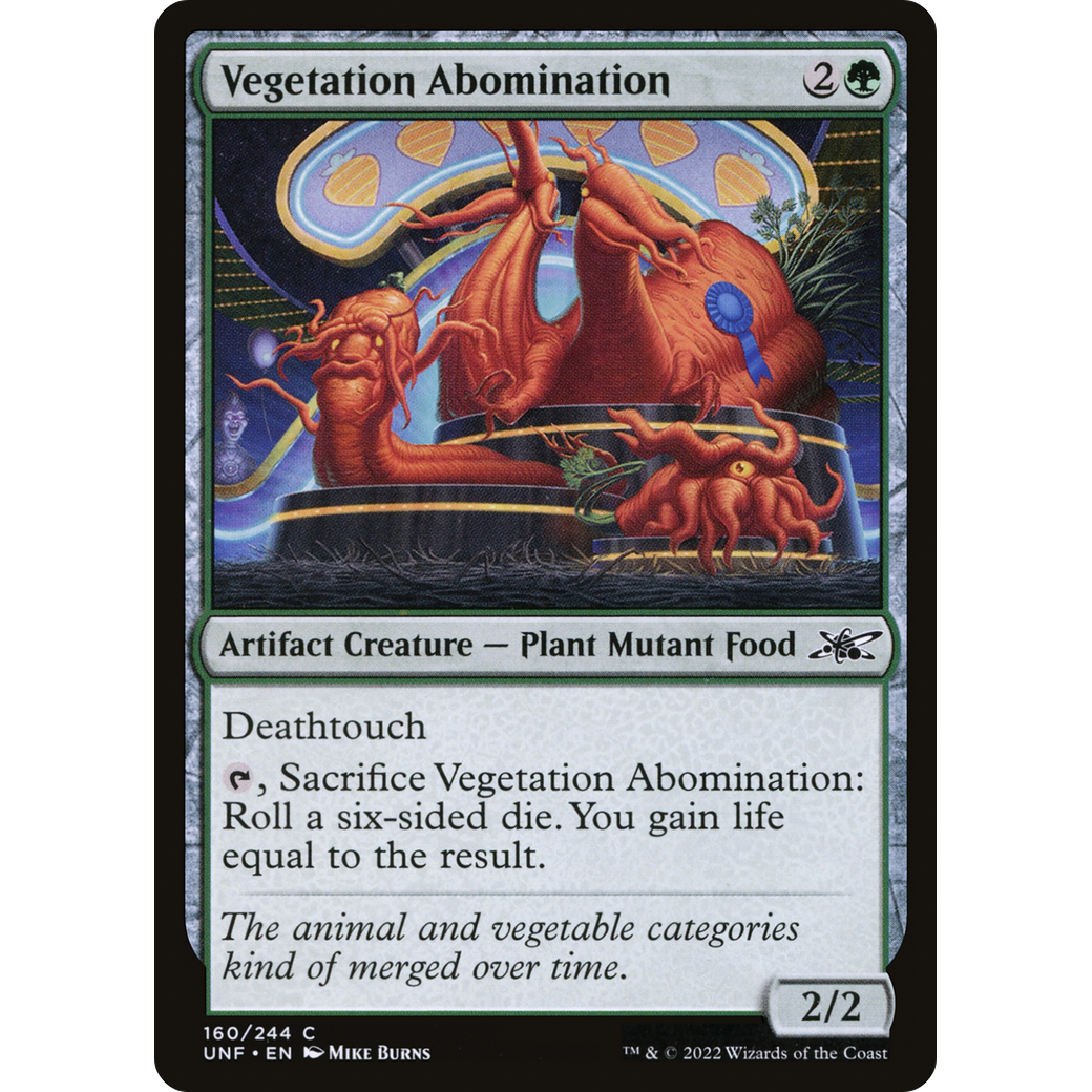 Vegetation Abomination (UNF-160) - Unfinity