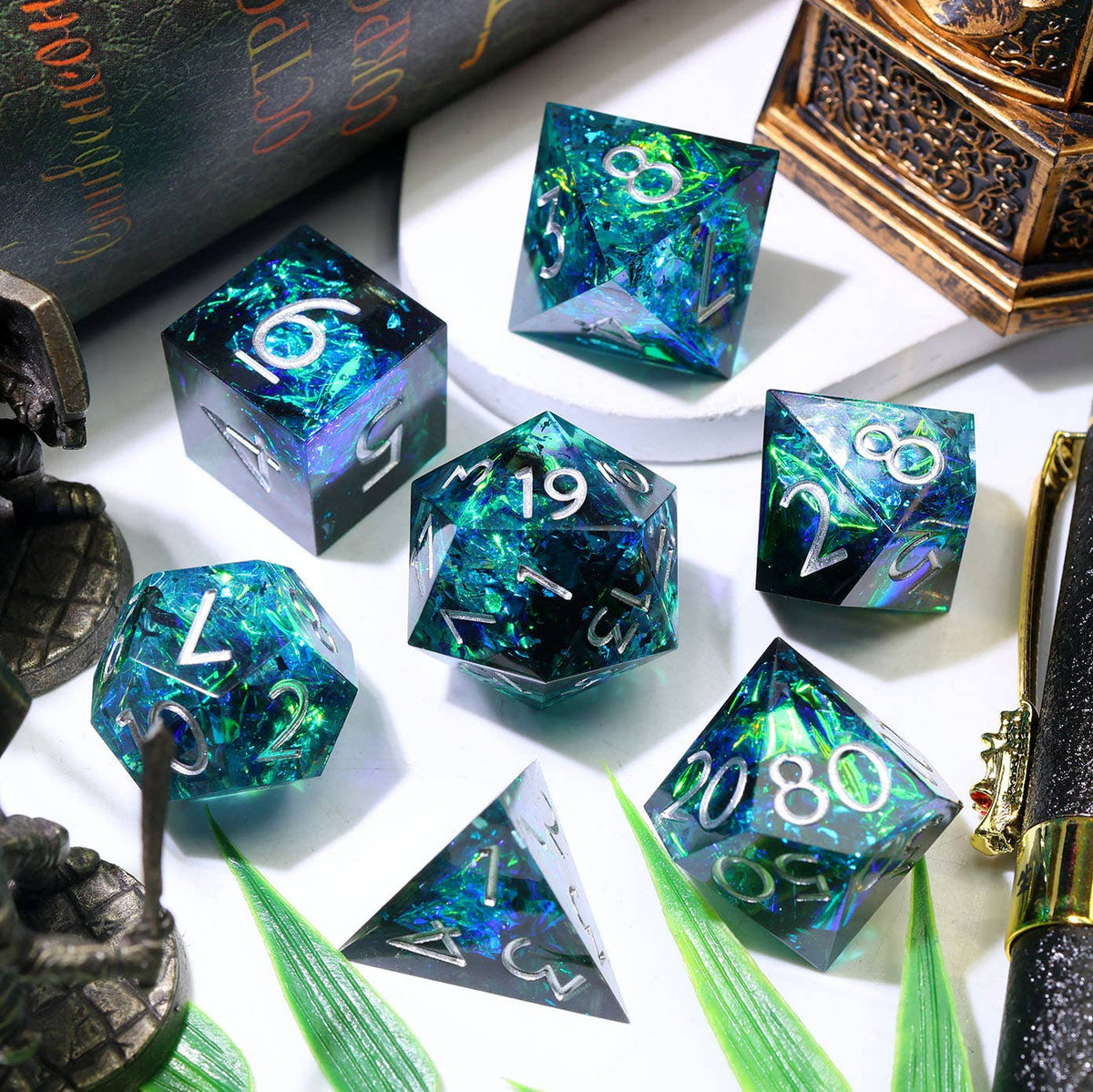Trenchlight - 7 Piece Polyhedral Dice Set