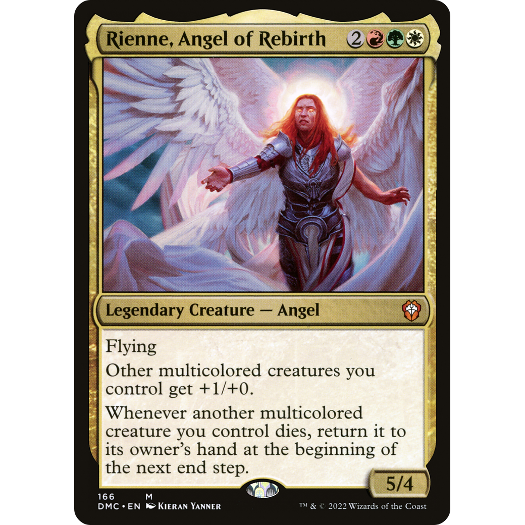 Rienne, Angel of Rebirth (DMC-166) - Dominaria United Commander