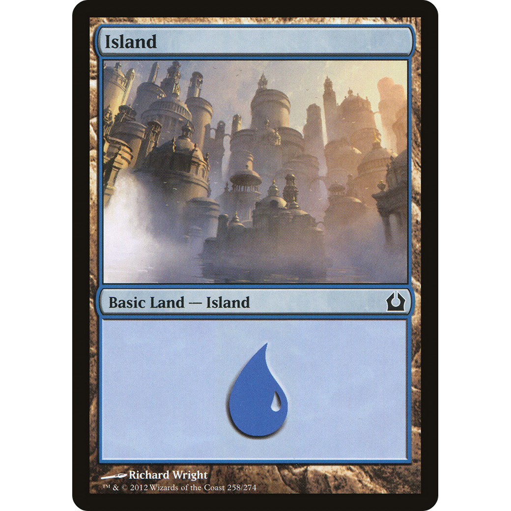 Island (258) (RTR-258) - Return to Ravnica