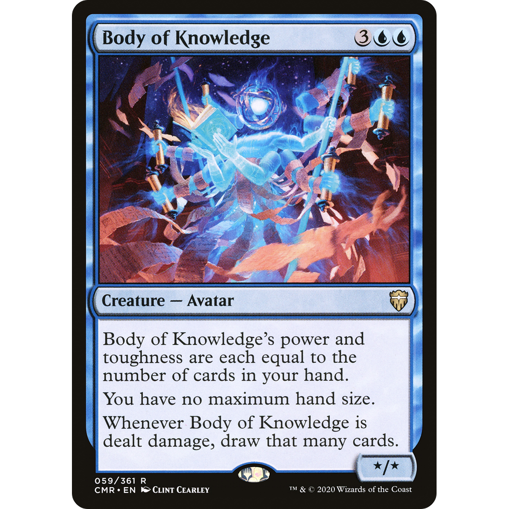 Body of Knowledge (CMR-059) - Commander Legends Foil