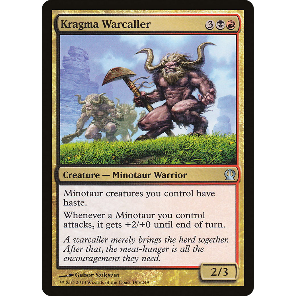 Kragma Warcaller (THS-195) - Theros