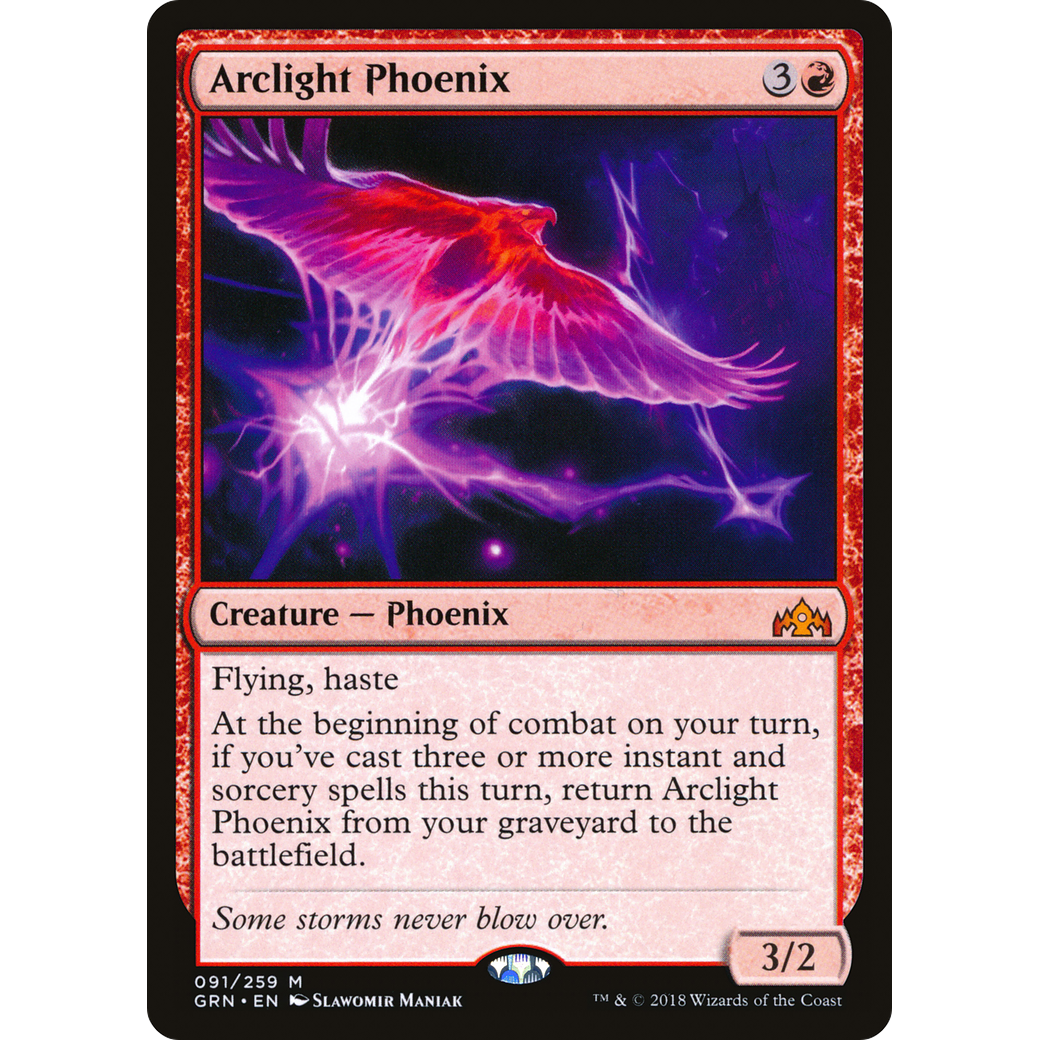 Arclight Phoenix (GRN-091) - Guilds of Ravnica