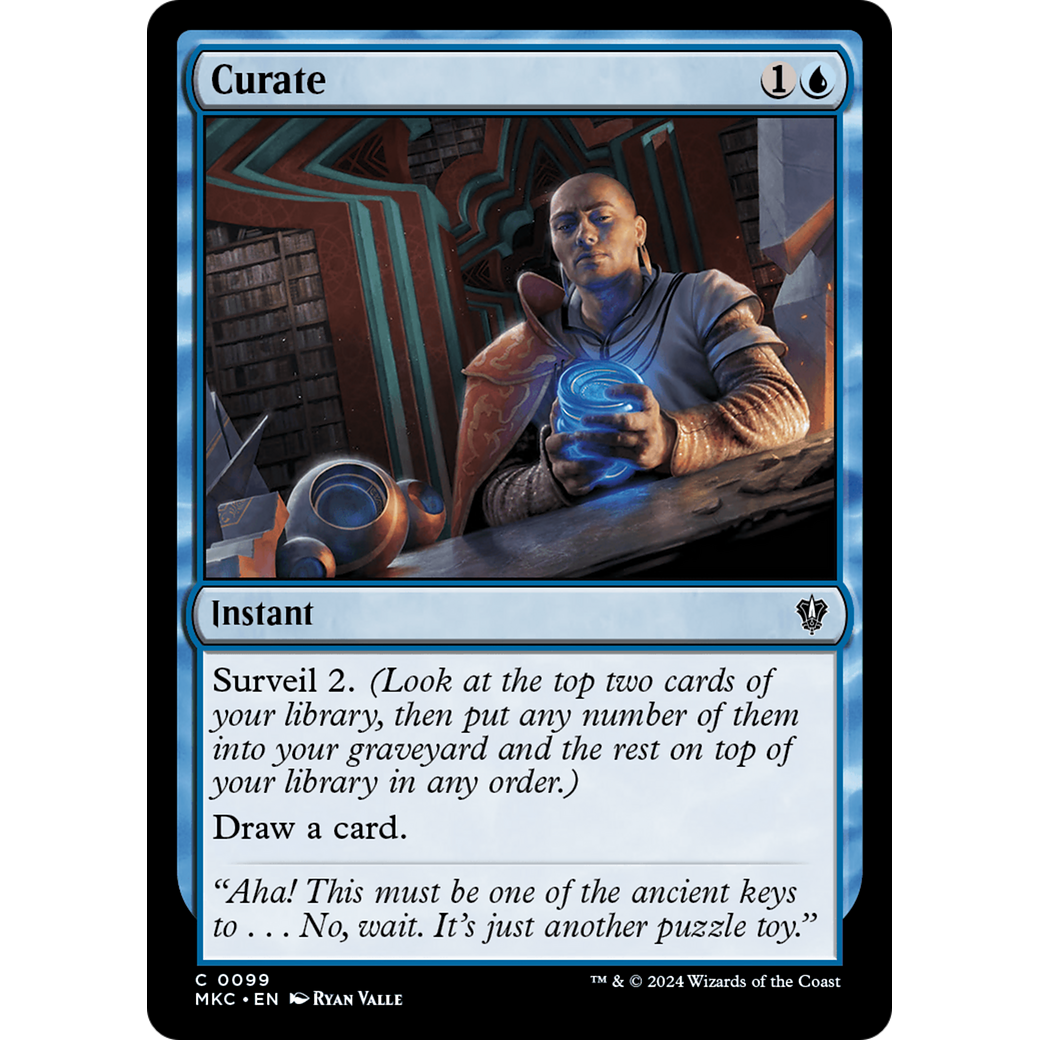 Curate (MKC-099) - Murders at Karlov Manor Commander