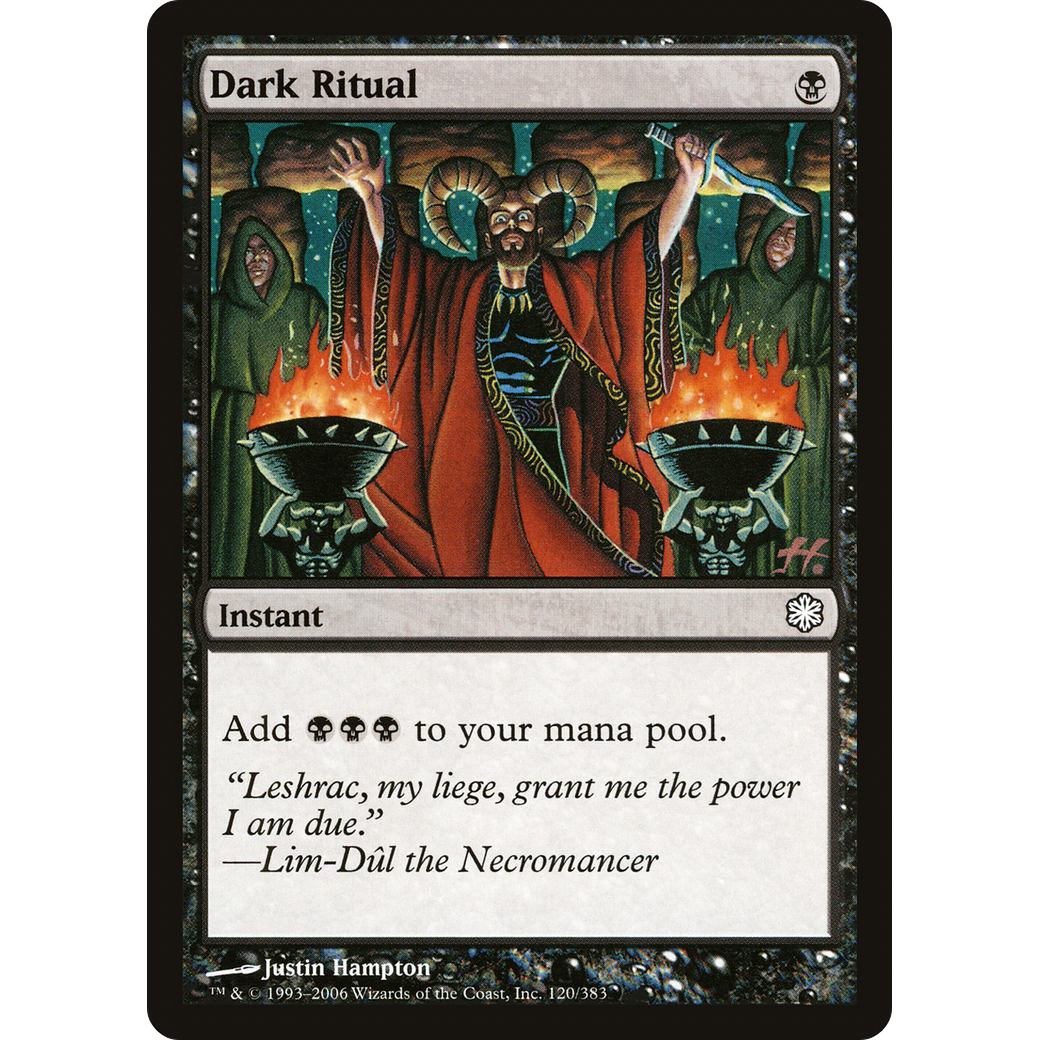 Dark Ritual (CTD-120) - Coldsnap Theme Decks