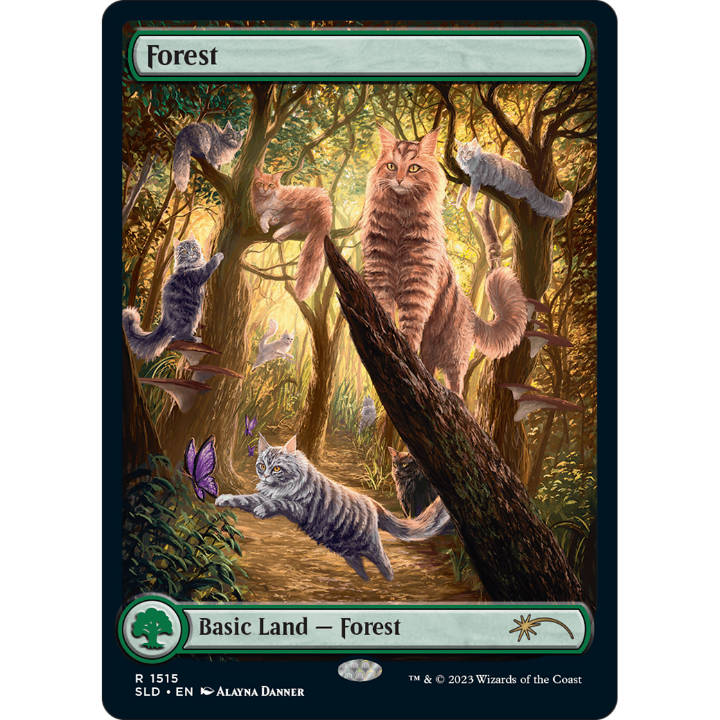 Forest (1515) (SLD-1515) - Secret Lair Drop: (Full Art) Foil