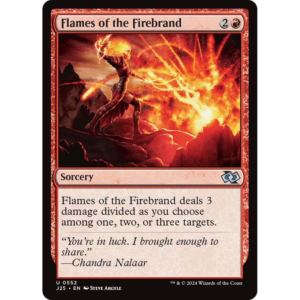 Flames of the Firebrand (J25-552) - Foundations Jumpstart
