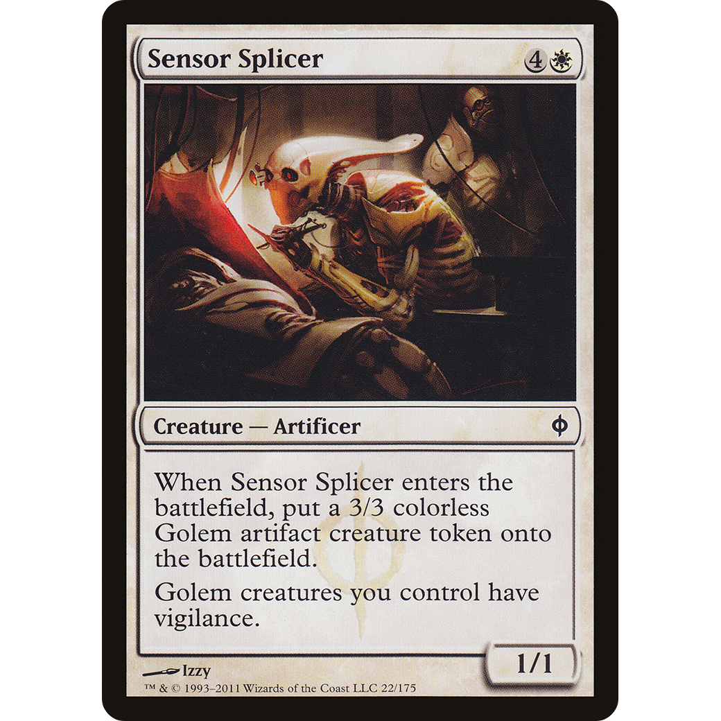 Sensor Splicer (NPH-022) - New Phyrexia Foil