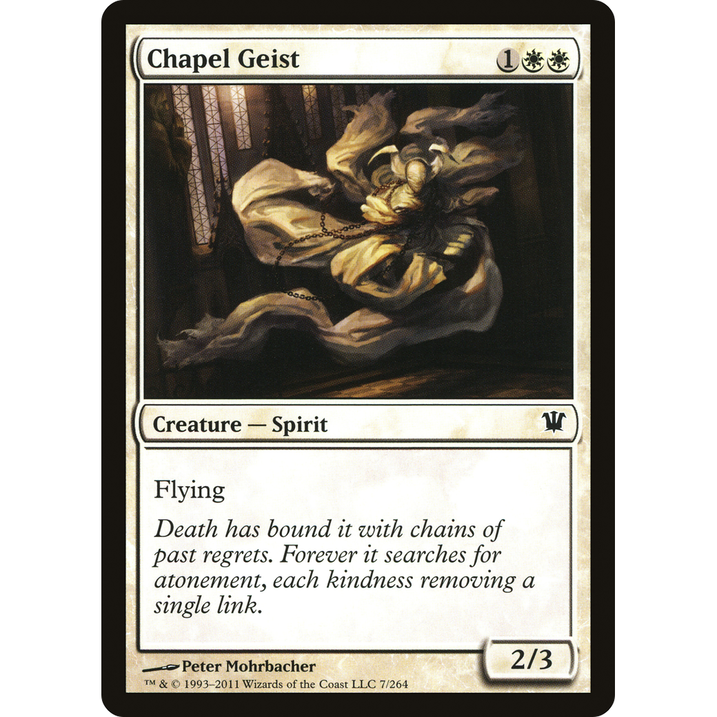 Chapel Geist (ISD-007) - Innistrad Foil